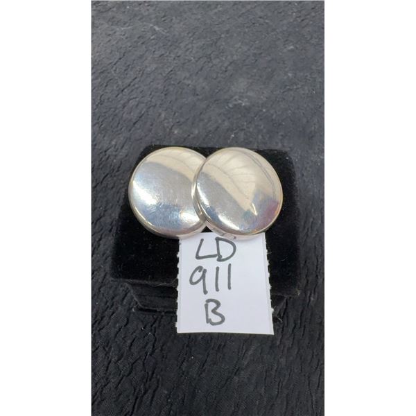 925S Vintage Clip On Earrings, Total Weight 18 Grams