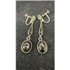 Image 5 : Sterling Silver Dangle Earrings Total Weight 6 Grams
