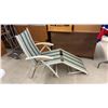 Image 2 : Folding Aluminum Chaise Lounge
