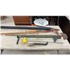 Image 1 : Fiskars Bypass Loppers, Manual Lawn Aerator, Edger, Bulb Planter, 47” Piece 2 1/4” ABS Pipe