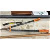 Image 4 : Fiskars Bypass Loppers, Manual Lawn Aerator, Edger, Bulb Planter, 47” Piece 2 1/4” ABS Pipe