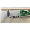 Image 2 : Five Garden Tools Including Shovel, Hoe, Pickaxe, Rake