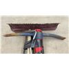 Image 5 : Five Garden Tools Including Shovel, Hoe, Pickaxe, Rake