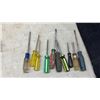 Image 10 : Metal Toolbox With Wrenches, Screwdrivers, Nut Drivers, Pliers, Drill Bits, Snips