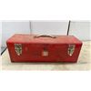 Image 11 : Metal Toolbox With Wrenches, Screwdrivers, Nut Drivers, Pliers, Drill Bits, Snips