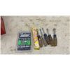 Image 8 : Metal Toolbox With Wrenches, Screwdrivers, Nut Drivers, Pliers, Drill Bits, Snips