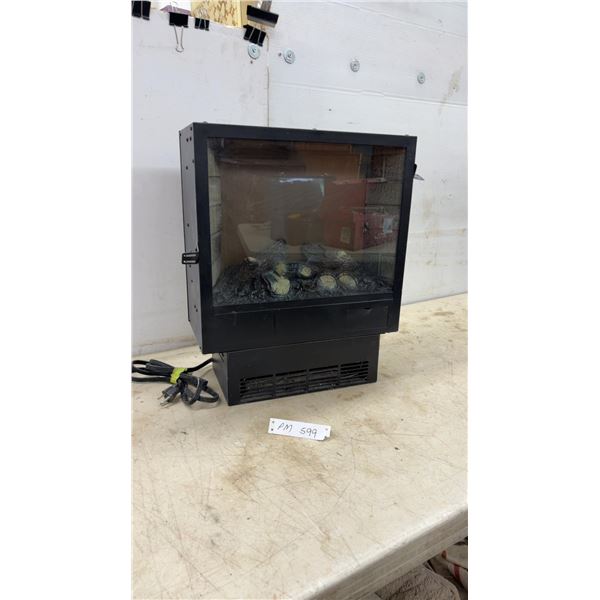 MasterFlame ES20 1500W Electric Fireplace Insert with Artificial Logs and Ember Effects