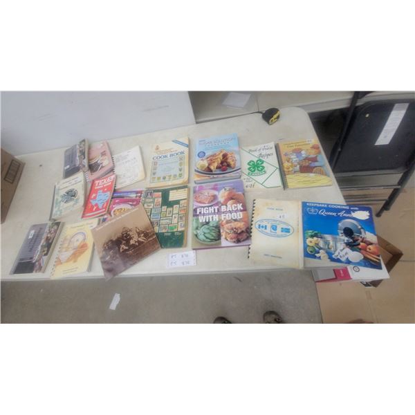 Cookbook Lot: Sugar Solution, Fight Back with Food, Texas, 4-H