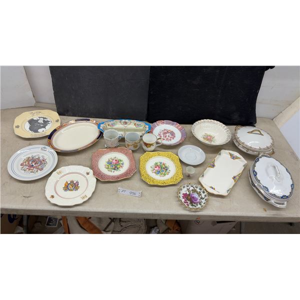 Decorative China, Royal Winton Grimwades, Servingware, Plates, Teacups