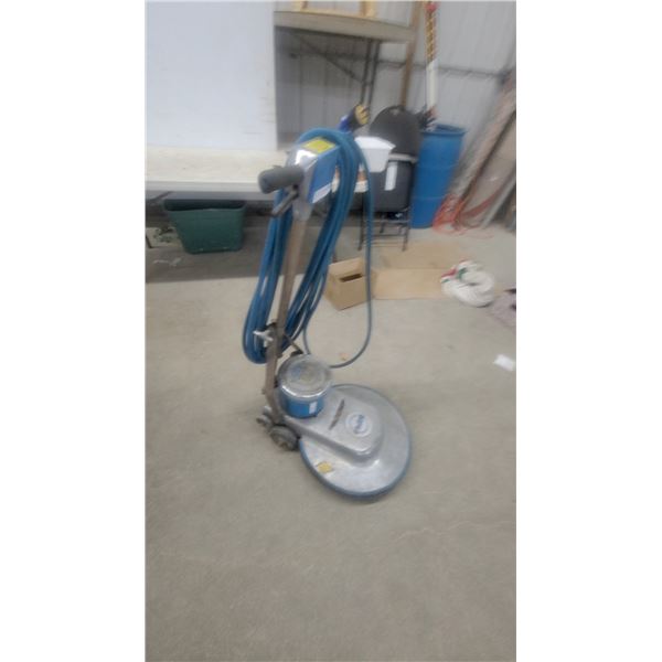Hild Super-Deluxe Hi-Speed floor Polisher, Blue Hose, and Power Cord