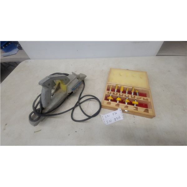 Electric planer and forestry Bit Set