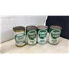 Image 2 : 12 Quaker State Motor Oil, Super Blend and Automatic Transmission Fluid Cans, 1.14 and 1 Litre Cans