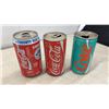 Image 2 : Vintage Soda Can Collection: Pepsi-Cola, Coca-Cola, Mountain Dew, A&W, Carlton Club