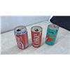 Image 3 : Vintage Soda Can Collection: Pepsi-Cola, Coca-Cola, Mountain Dew, A&W, Carlton Club