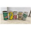 Image 4 : Vintage Soda Can Collection: Pepsi-Cola, Coca-Cola, Mountain Dew, A&W, Carlton Club