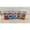 Image 7 : Vintage Soda Can Collection: Pepsi-Cola, Coca-Cola, Mountain Dew, A&W, Carlton Club