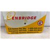 Image 3 : Enbridge Pipelines (Athabasca) Inc. Double-Sided "Warning High Pressure Oil Pipeline" Metal Sign