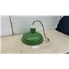 Image 1 : Vintage Porcelain Pendant Light, 16” Diameter