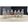 Image 1 : Vintage Glass Milk Bottles Including Maple Leaf Dairy, Bridgeman, Mabel's Staples, Lucerne