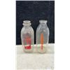 Image 7 : Vintage Glass Milk Bottles Including Maple Leaf Dairy, Bridgeman, Mabel's Staples, Lucerne