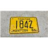 Image 4 : Vintage Manitoba and British Columbia Trailer, Tractor License Plates, 1952, 64, 71, 74 and 1976
