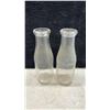 Image 9 : Collection of Ten Vintage Embossed Glass Dairy Milk Bottles, Sealtest, Detroit Creamery