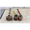 Image 7 : Vintage Hand-Pump Insecticide Sprayers, Sears, Black Flag Continuous Sprayer, 2 with Glass Bottles