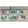 Image 2 : Friendly Manitoba License Plates, 1997-2012 Prairie Design, 11 Pieces
