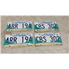 Image 4 : Friendly Manitoba License Plates, 1997-2012 Prairie Design, 11 Pieces