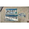 Image 2 : Assorted USA License Plates: 3 Minnesota, 2 California, 6 Washington, and 1 Oregon