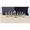 Image 1 : Antique Embossed Clear Glass Milk and Cream Bottles Including F.D. Honor, Knox, Pullar Bros.