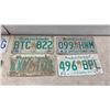 Image 2 : 11 License Plates, British Columbia, Ontario, and Saskatchewan
