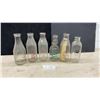 Image 1 : Vintage Glass Milk Bottles Including, Royal Oak, Wilson's, Wildwood, Hewitt's DairyCream Top