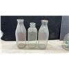 Image 3 : Vintage Glass Milk Bottles Including, Royal Oak, Wilson's, Wildwood, Hewitt's DairyCream Top