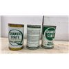Image 3 : Six Quaker State, Esso Mineralube, Gulf, and Essolube XD-3 Vintage Motor Oil 1 and 1.14 Litre