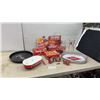 Image 1 : Coca-Cola Collectibles: Cardboard Advertising Sign 12 × 20” Trays, Tins, Santa Lunchboxes, New