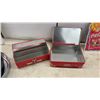 Image 6 : Coca-Cola Collectibles: Cardboard Advertising Sign 12 × 20” Trays, Tins, Santa Lunchboxes, New