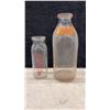 Image 5 : Vintage Glass Dairy Bottles, Royal Oak, Vermont Country, Purity, Silverwoods Cream Top