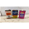 Image 8 : Vintage Tins Including Conklin Derol Seal, Tech Rub-O-Matic, Bendix and More, Some with Product