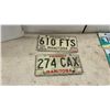 Image 2 : Ten Manitoba License Plates