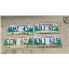 Image 4 : Ten Manitoba License Plates