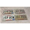 Image 6 : Ten Manitoba License Plates