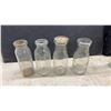 Image 3 : Vintage Glass Milk / Cream Bottles, Bridgeman, Family Creamery and Purity Milk Sign