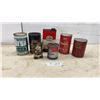 Image 1 : Vintage Texaco Ursa, Esso, Kendall Dual Action Motor Oil and Grease Cans, and More, Some with
