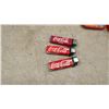 Image 8 : Coca-Cola Collectibles, Glass Platters, Glasses, Metal Trays, Tin Bank, Lighters