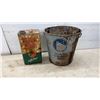 Image 6 : Bulldog and Frigidal Anti-Freeze, B/A Cleaning Solvent, North Star William Penn Lubricant Tins