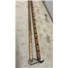 Image 8 : White Rose Petroleum Products and Leamington Automotive Wooden Advertising Yardsticks Set of 3
