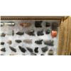 Image 6 : Framed Display of Approximately 50 Flaked Stone Arrowheads and Primitive Tools, 6 × 7 3/4”