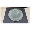 Image 5 : 2 Semi-Flush Mount Ceiling Light with Brushed Nickel Frame and Frosted Swirled Glass Shade, 14”