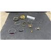 Image 1 : Fashion Jewelry, 7 Bracelets, Ring, 2 Pins and Vintage Wolf Cubs Pin